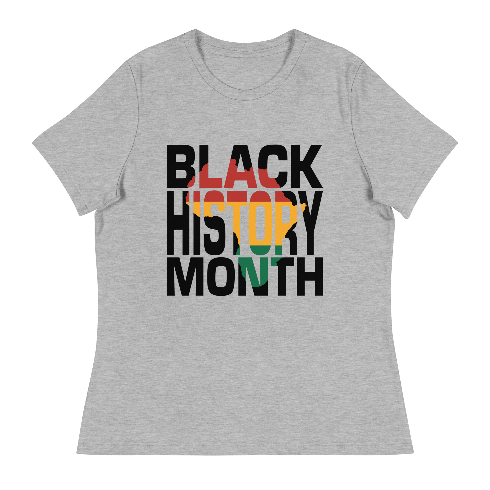 Black History Women's Relaxed Tee - Image 2