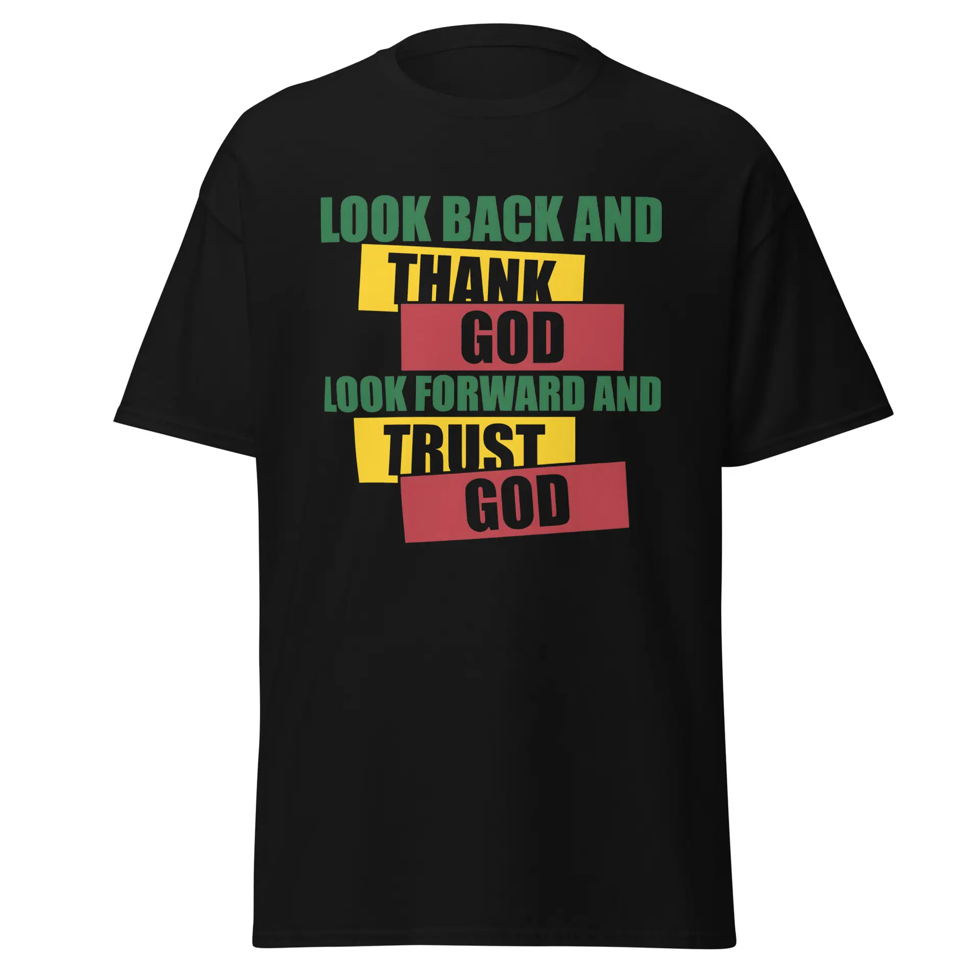Look Back and Thank God Shirt | Christian Juneteenth Shirt - Image 3
