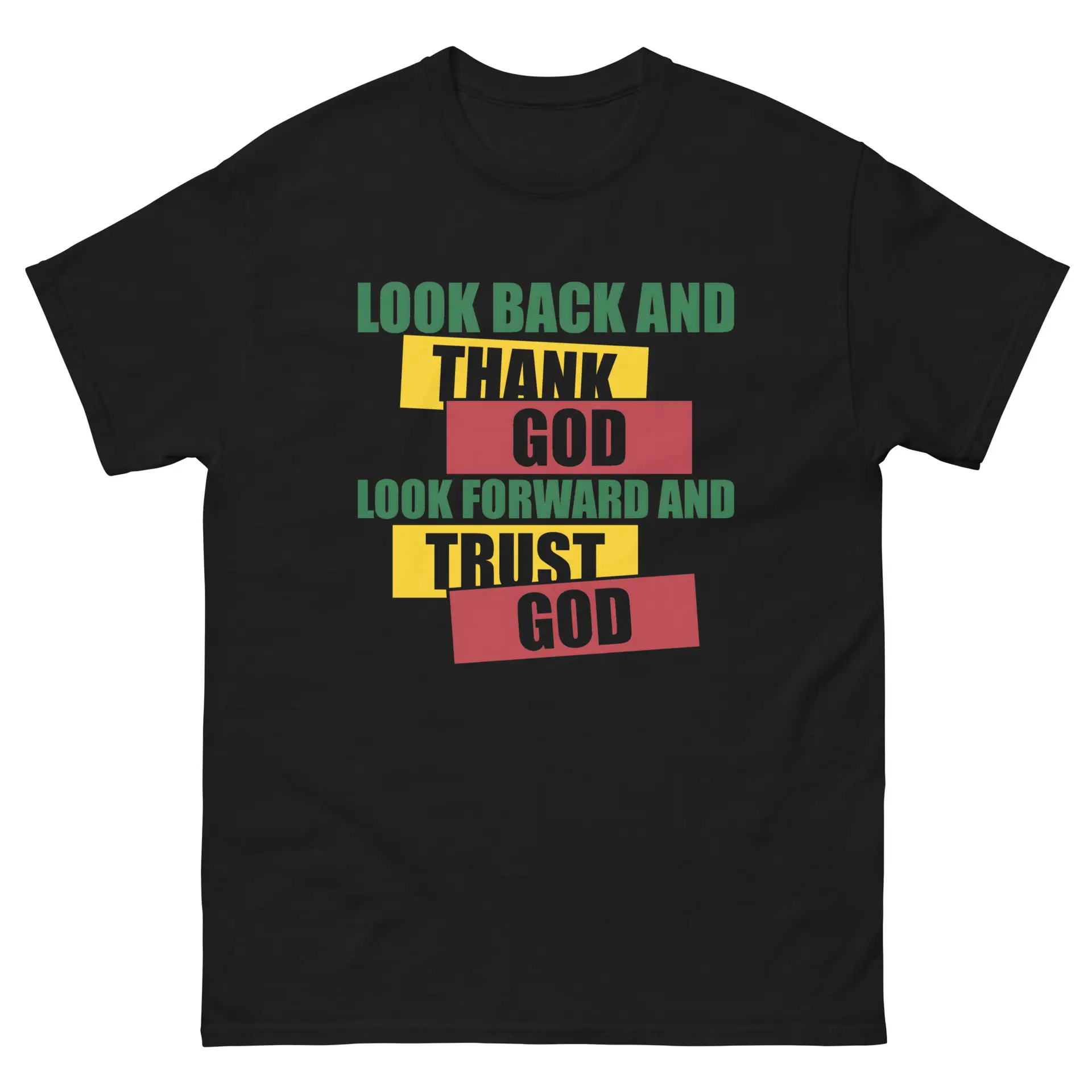 Look Back and Thank God Shirt | Christian Juneteenth Shirt - Image 4