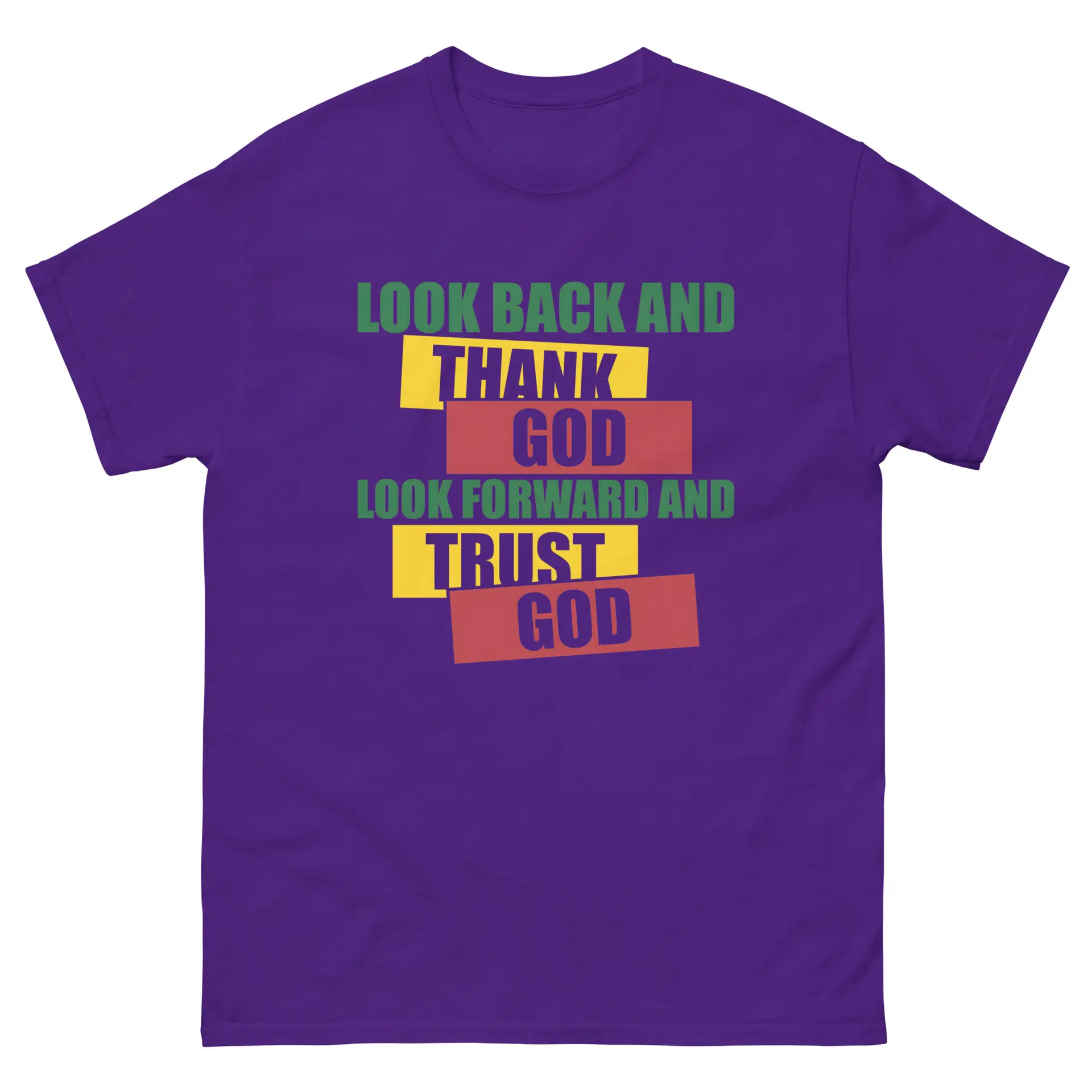 Look Back and Thank God Shirt | Christian Juneteenth Shirt - Image 5